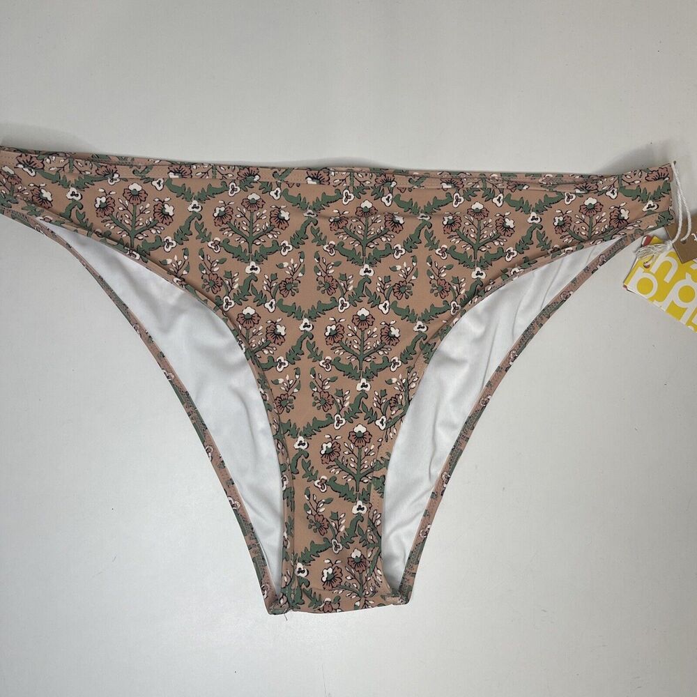 Roberta Roller Rabbit Hampton Mid Rise Bikini Bottom ONLY Size XL NWT